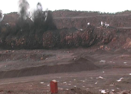 Factor of Safety at a footwall section of the slope at an opencast mine by limit equilibrium analysis