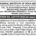 Recruitment Advertisement for positions at NIRM